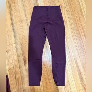 Wunder train high rise Lulu leggings